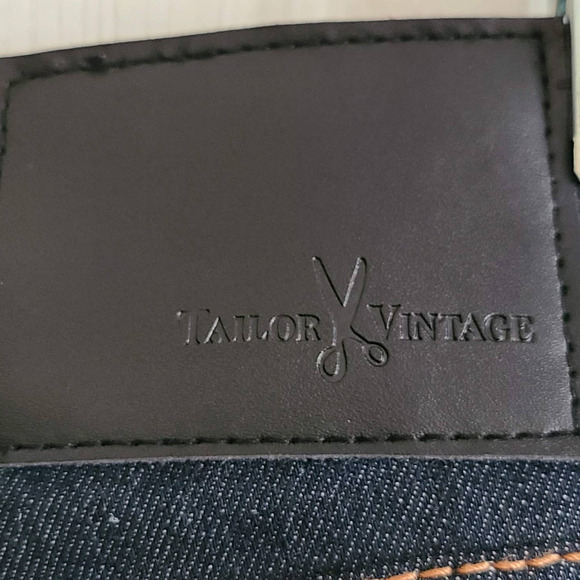 TAILOR VINTAGE Connecticut Originals Canaan Slim Fit Stretch Jeans Men's 38 x 30 - Picture 8 of 16